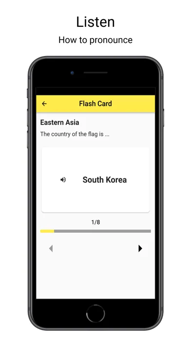 Flag Card Screenshots