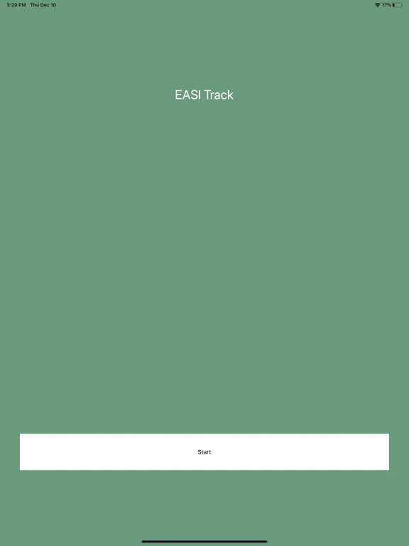 TPS: EASI Track iPad  Screenshots