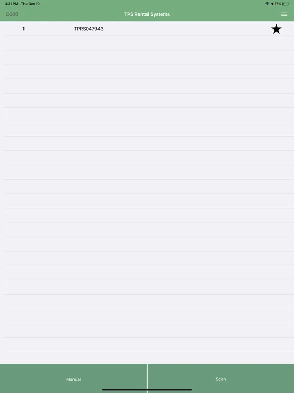 TPS: EASI Track iPad  Screenshots