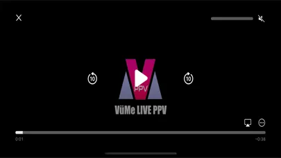 VüMe Live PPV سکرین شاٹس