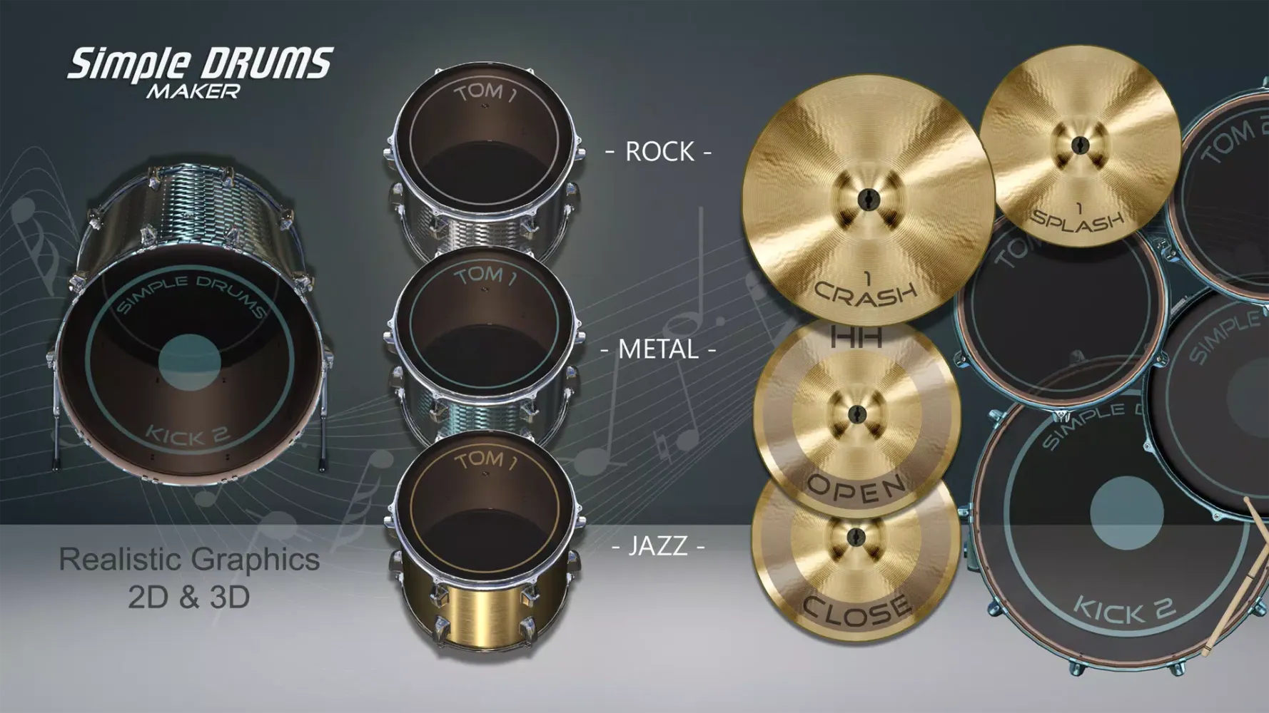 Tangkapan skrin Drums Maker