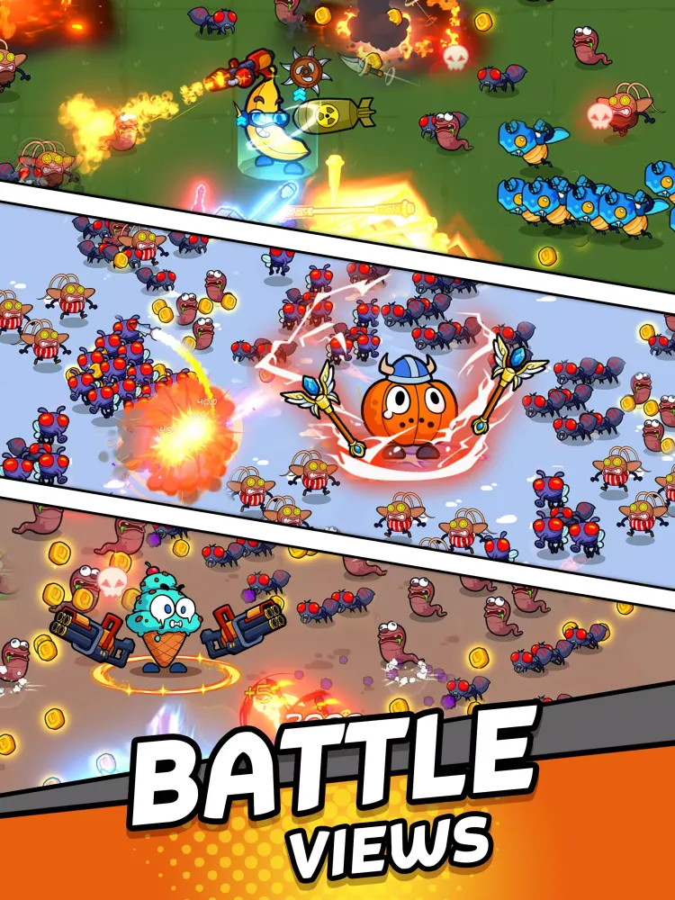Screenshot di FoodLand Survival: City of War