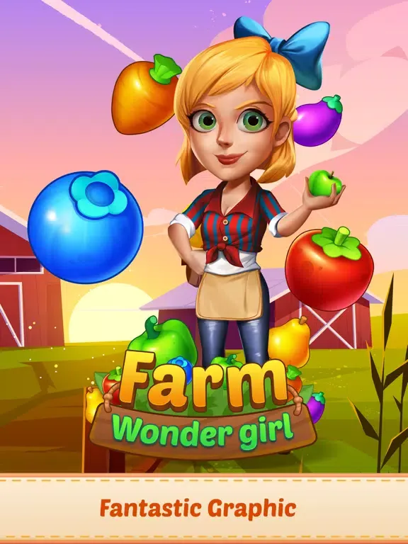 Capturas de pantalla de Farm Wonder Girl iPad 