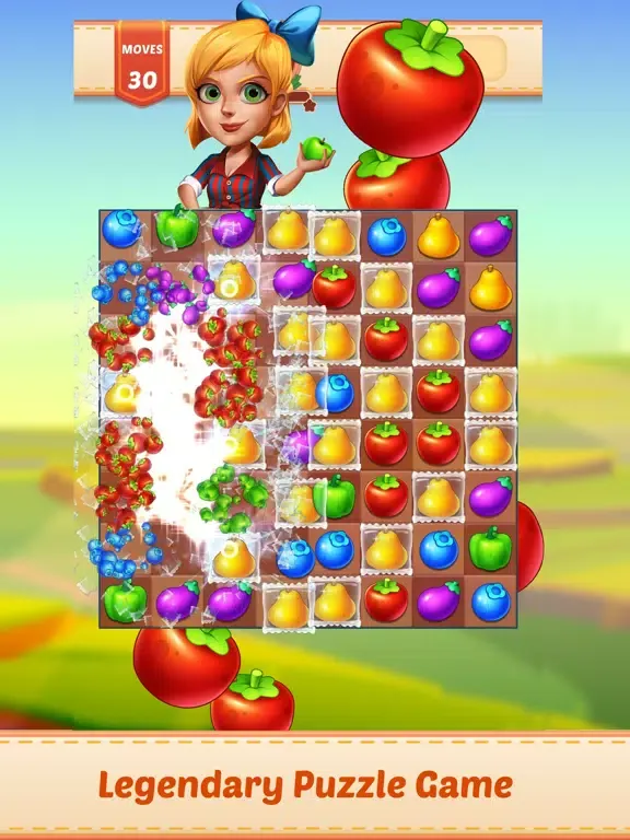 Capturas de pantalla de Farm Wonder Girl iPad 