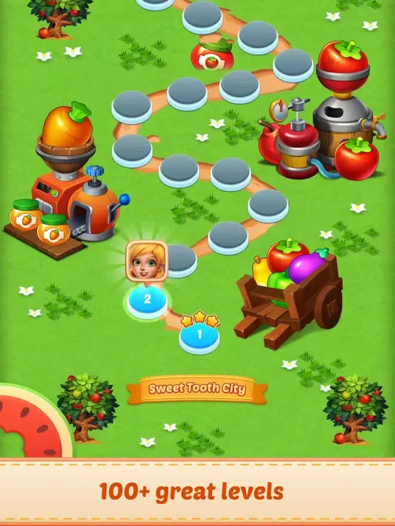 Capturas de pantalla de Farm Wonder Girl iPad 