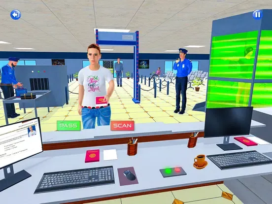 Tangkapan skrin Airport Security Simulator 3D iPad 