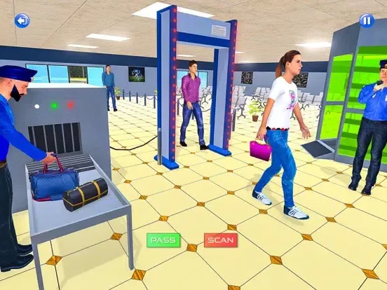 Tangkapan skrin Airport Security Simulator 3D iPad 