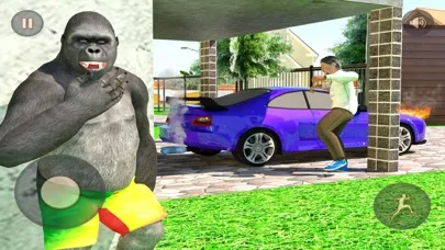 صور Scary Stranger: Gorilla Pranks
