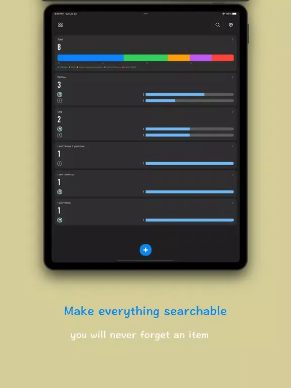 Mononobi iPad  스크린샷