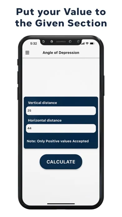 Angle of Depression Calculator應用截圖