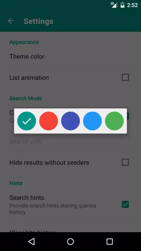 Torrent Search Engine Screenshots