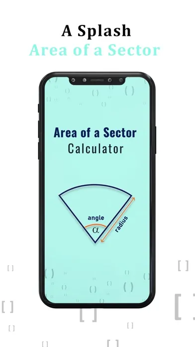 Area of a Sector Calculator Ekran Görüntüleri
