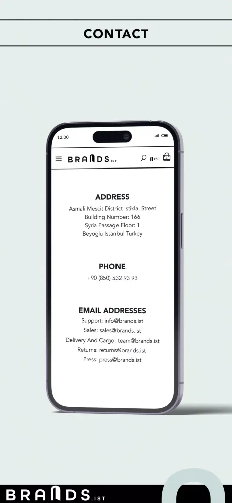 Capturas de pantalla de Brands.ist