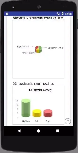 e-Kurankursu Öğrenci Bilgi Screenshots