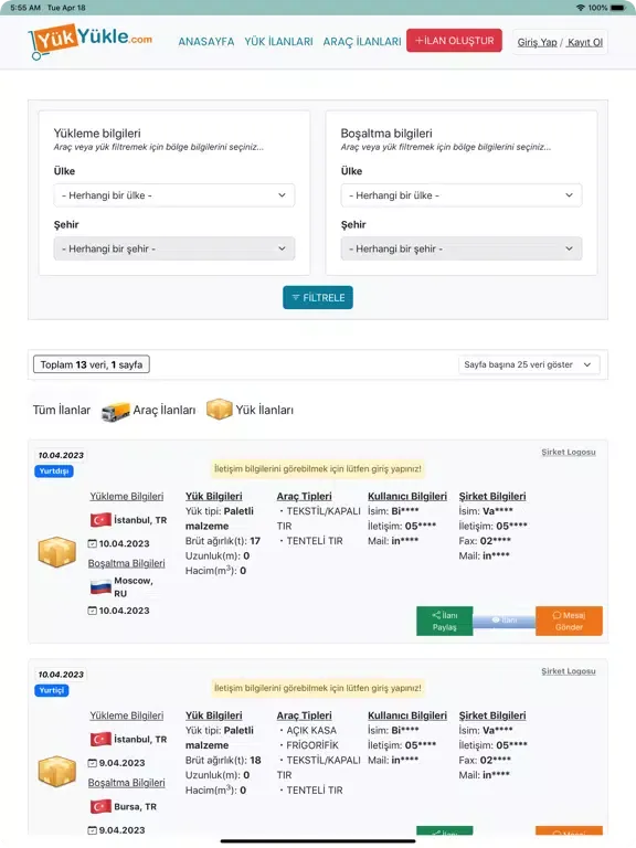 Yükyükle Screenshots
