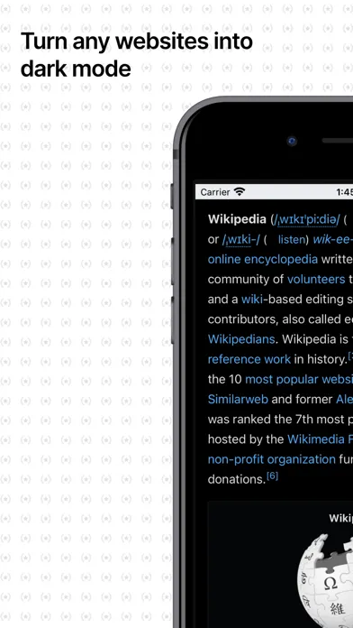 تصاویر Blacked dark reader for safari