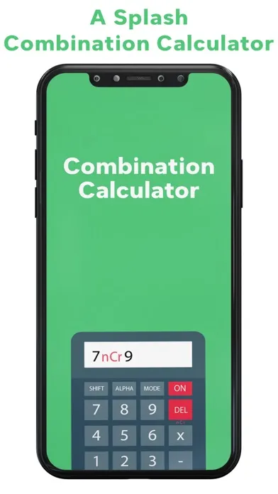 Combination Calculator Ekran Görüntüleri