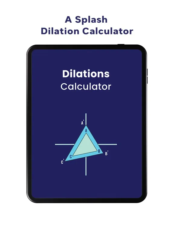 Dilations Calculator iPad  স্ক্রিনশট