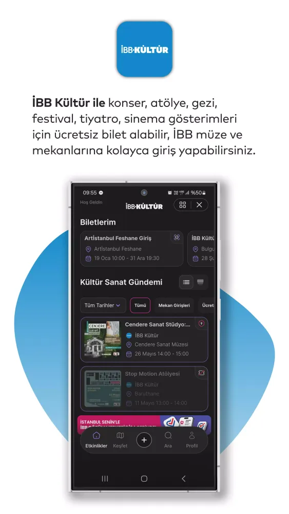 Tangkapan skrin İstanbul Senin