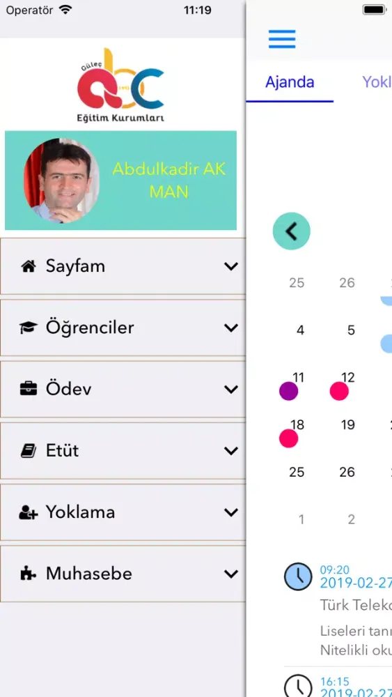 Zrzuty ekranu Güleç ABC Okulları