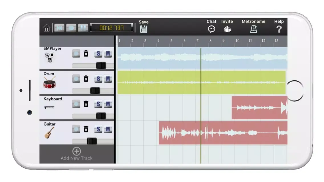 Capturas de pantalla de Multitrack Recording Studio