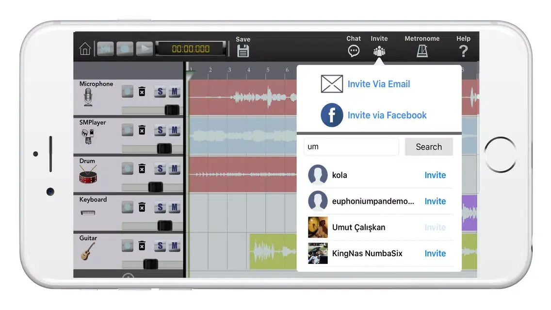 Capturas de pantalla de Multitrack Recording Studio