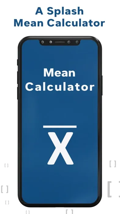 Zrzuty ekranu Mean Calculator Average Number