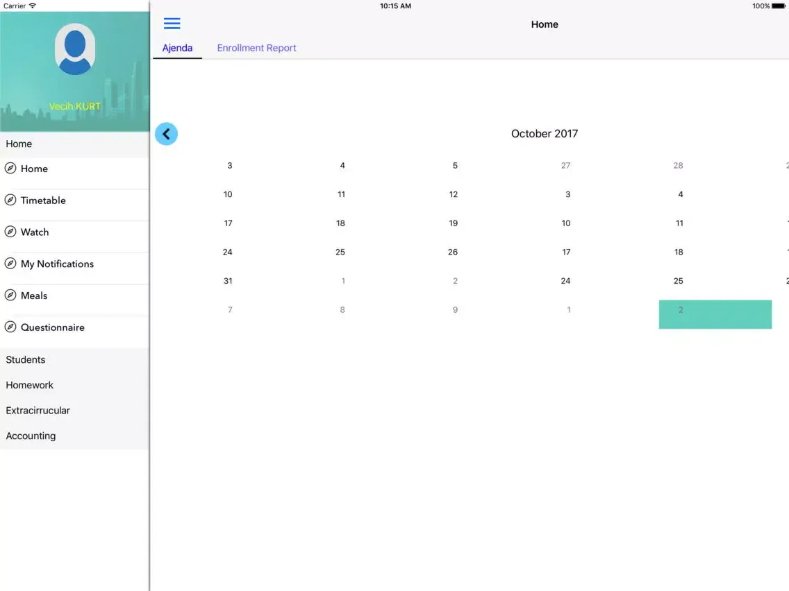 Meva Koleji iPad  스크린샷