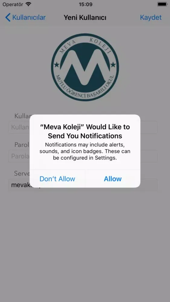 Meva Koleji 스크린샷