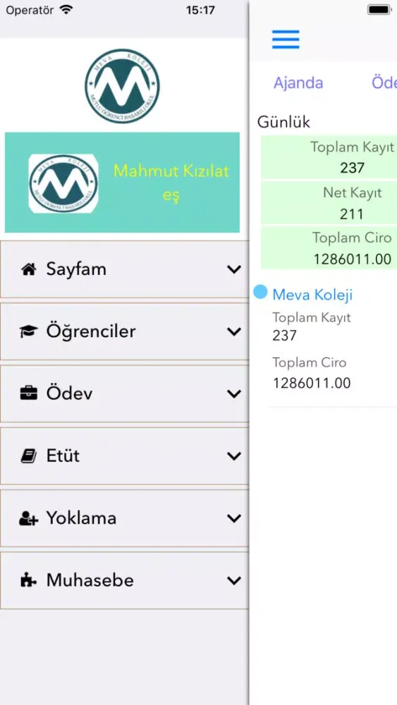 Meva Koleji 스크린샷