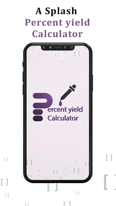 Percent Yield Calculator Screenshots