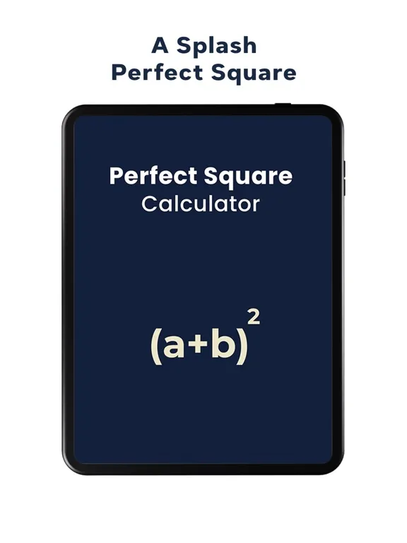Perfect Square Calculator iPad  سکرین شاٹس