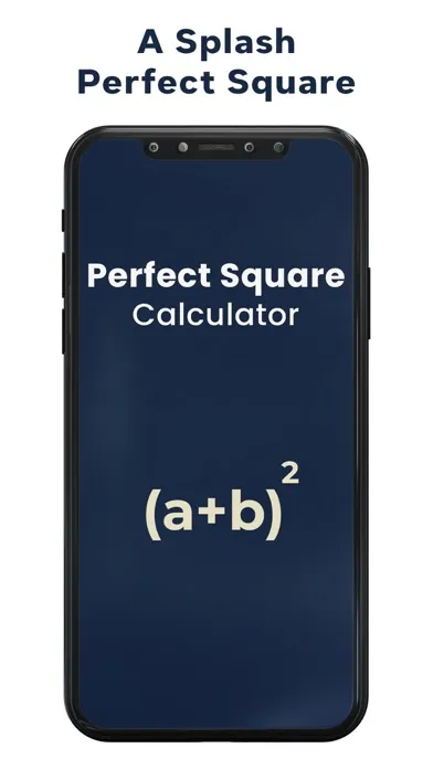 Perfect Square Calculator سکرین شاٹس