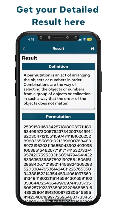 تصاویر Permutation Combination Calc