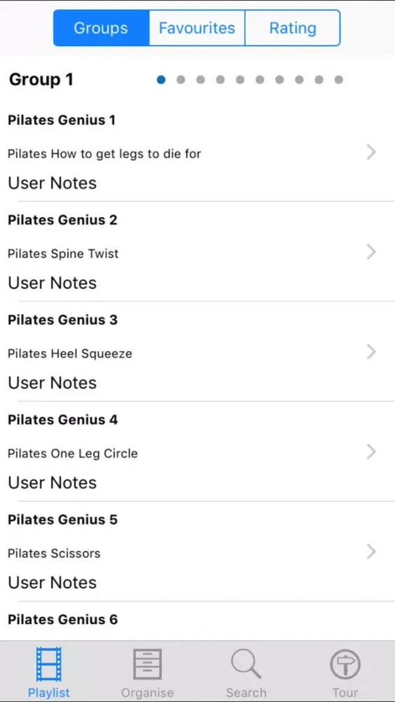 Pilates Genius स्क्रीनशॉट
