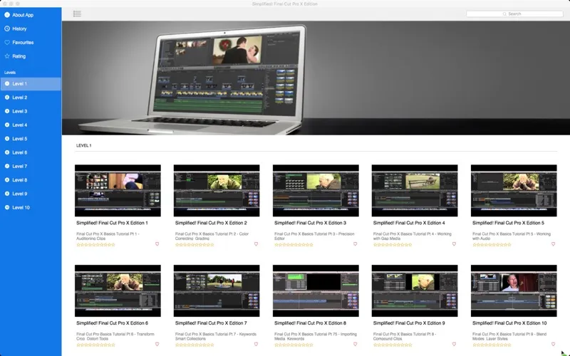 Screenshot di Simplified! Final Cut Pro X Edition