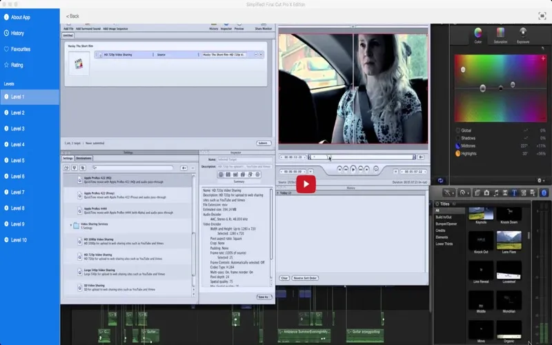 Screenshot di Simplified! Final Cut Pro X Edition