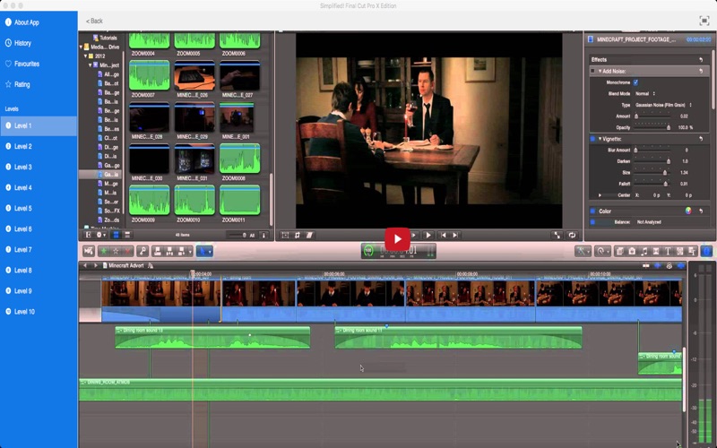 Screenshot di Simplified! Final Cut Pro X Edition