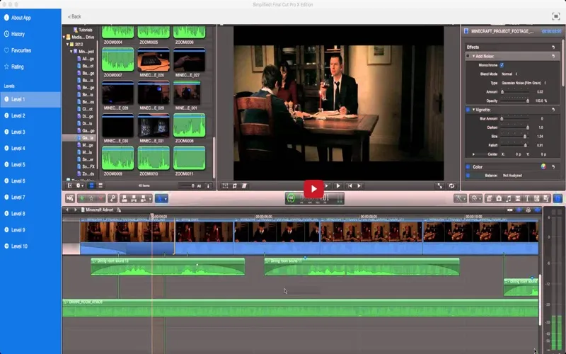 Screenshot di Simplified! Final Cut Pro X Edition