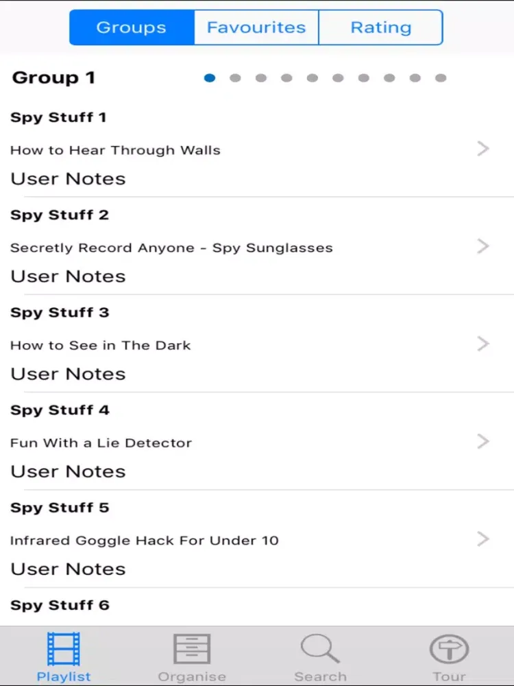 Spy Stuff iPad  Screenshots