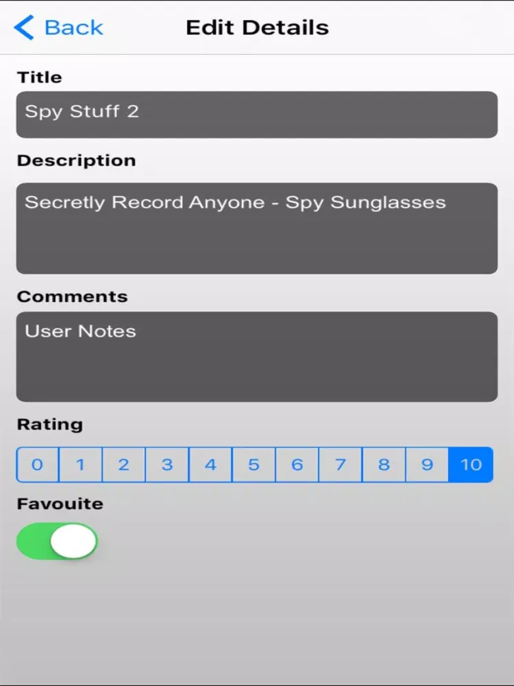 Spy Stuff iPad  Screenshots