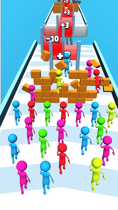Скриншоты Stickman Run Race 3D Game