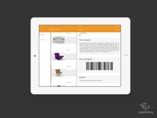 Capptalog iPad  স্ক্রিনশট