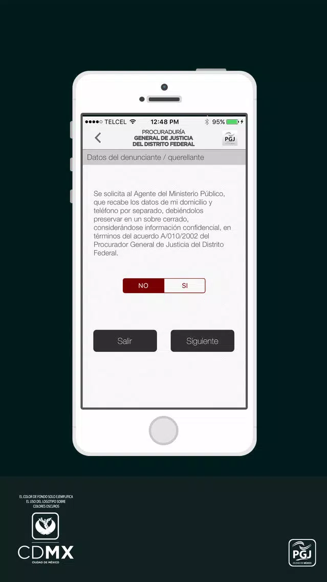 PGJCDMX Ekran Görüntüleri