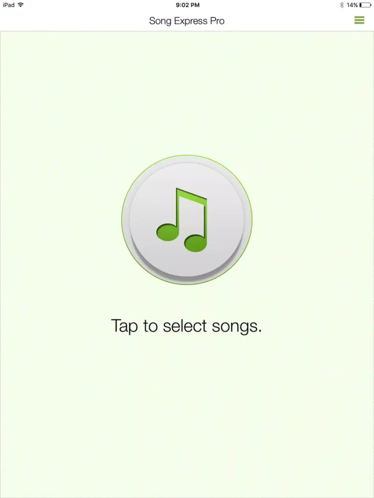 Song Express Pro iPad  سکرین شاٹس