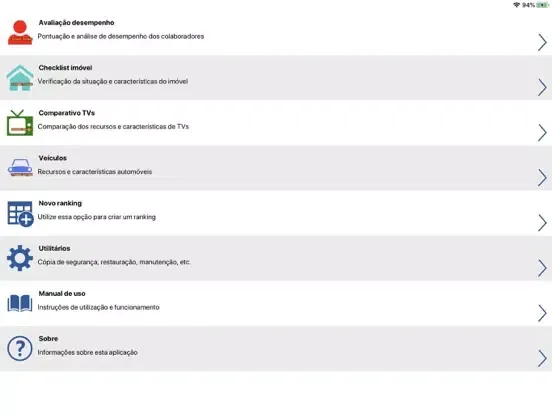Ranking by TR7 iPad  Screenshots