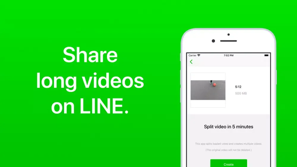 Video Splitter for LINE Screenshots