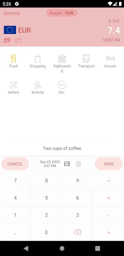 Capturas de pantalla de Trabee Pocket : Travel Expense