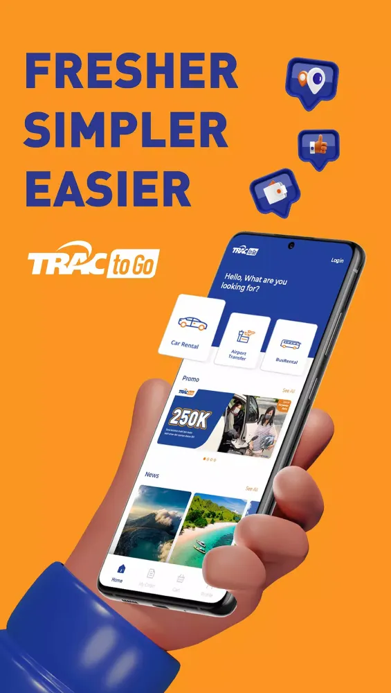 TRACtoGo Screenshots