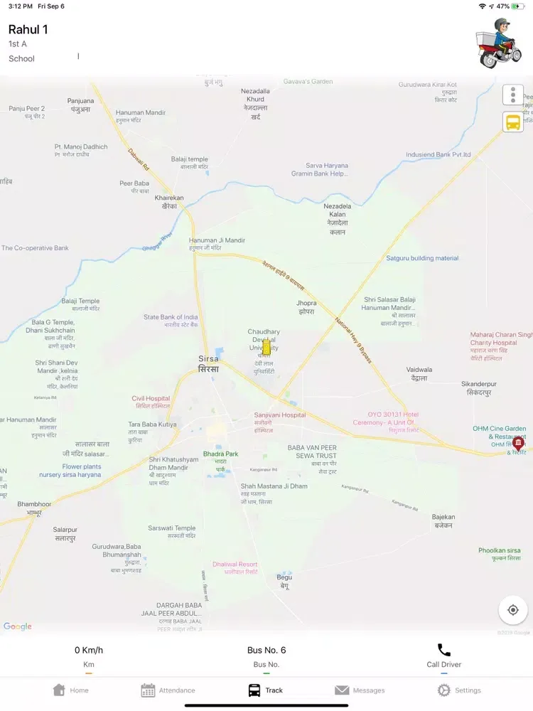 Zrzuty ekranu Tracautocop School iPad 